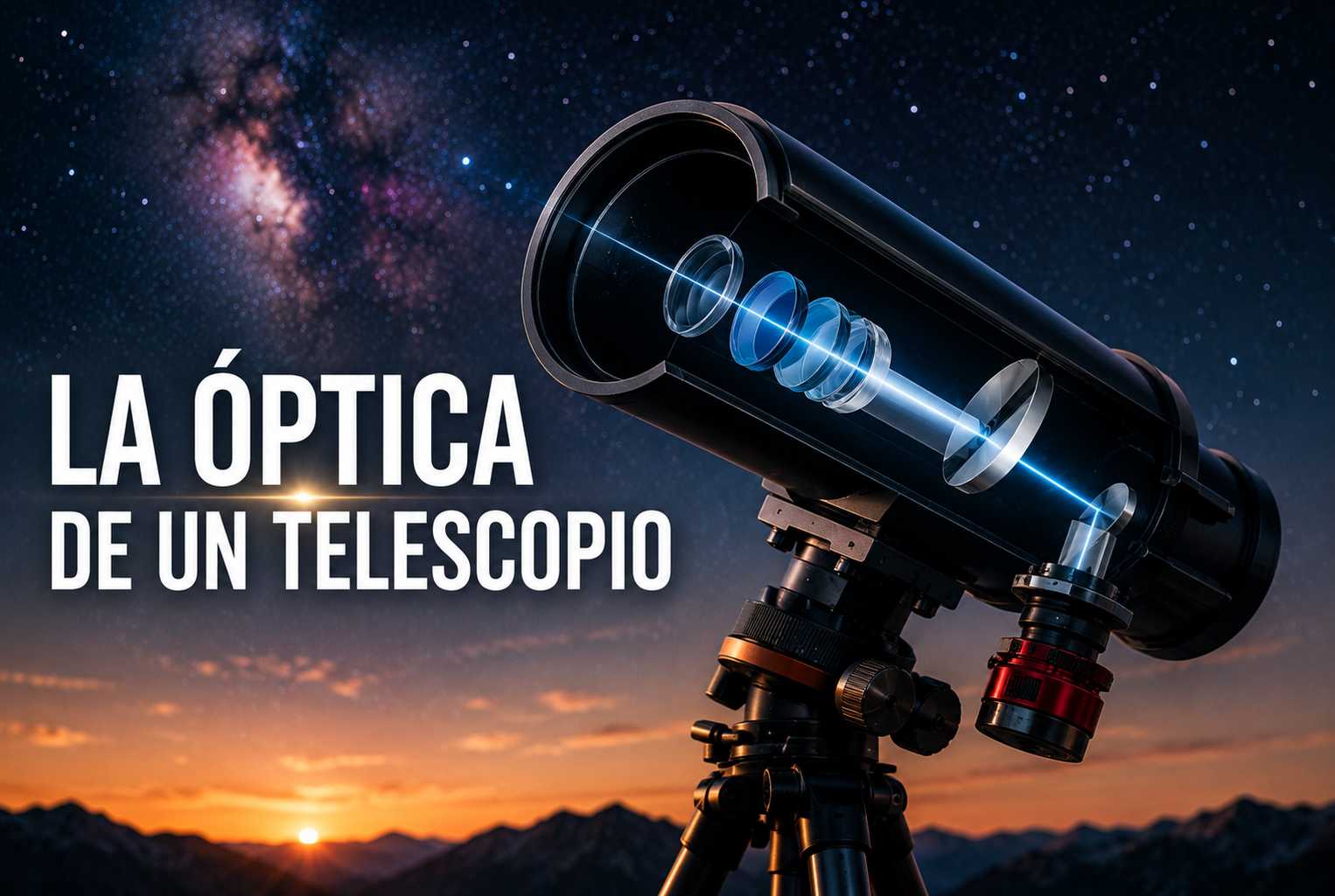 6. La óptica de un telescopio