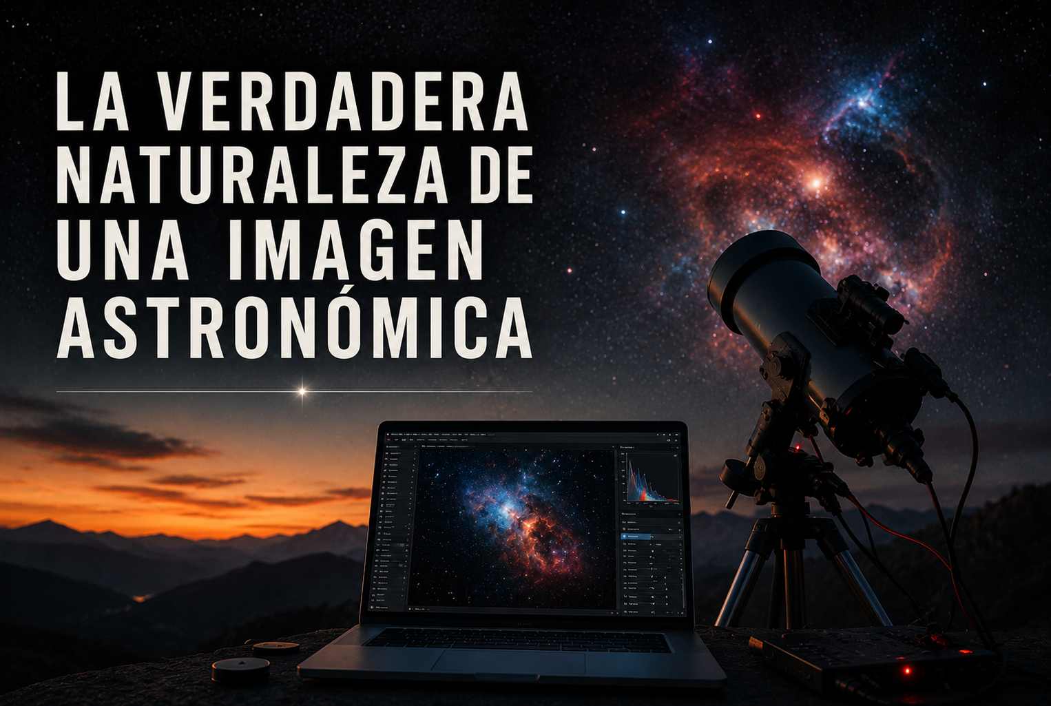 1. La verdadera naturaleza de una imagen astronómica